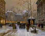 La Madeleine, Winter - 爱德华·科尔特斯